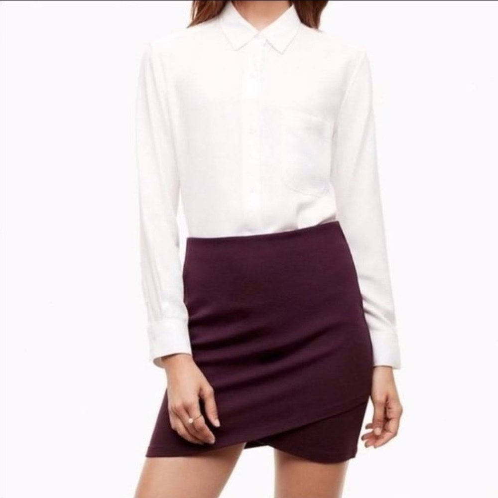 ARITZIA | TALULA [S] PRIMROSE SKIRT | PURPLE | TULIP PENCIL TALULA SKIRT